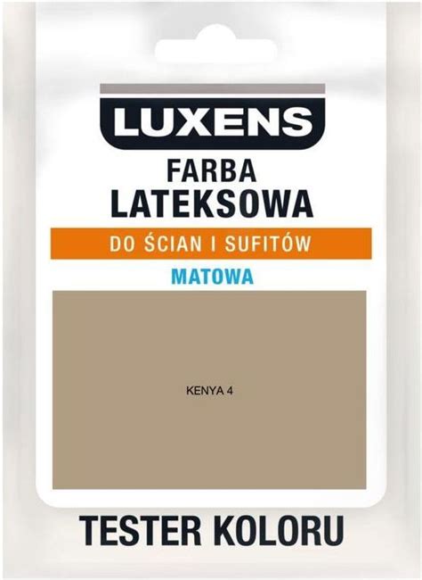 Farba Luxens Tester Farby Lateksowa Ml Kenya Opinie I Ceny Na