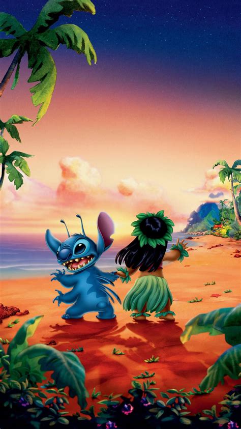 Download Beach Lilo And Stitch Disney Wallpaper