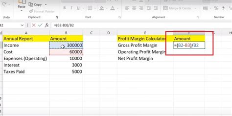 How To Calculate Profit Margin In Excel A Step By Step Guide With Examples Exceltutorial