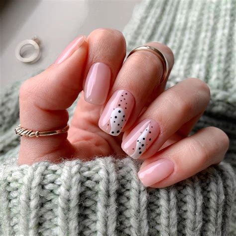 Beautiful Nail Designs Made With Nude Polish