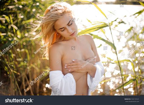 Nude Portrait Beautiful Sexy Blond Woman Stock Photo Shutterstock