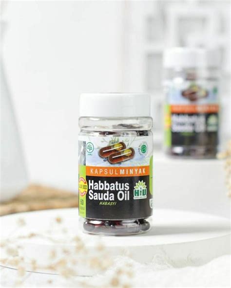 Jual Habbatus Sauda Oil Kapsul Minyak Jintan Hitam Habasyi 60 Kapsul Di