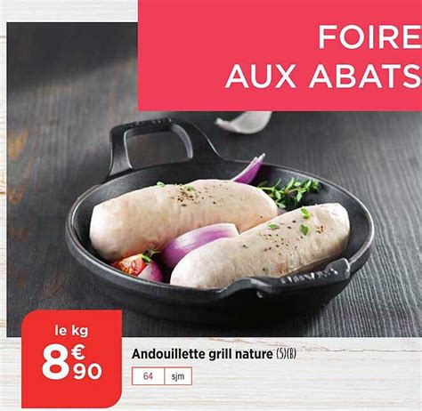 Promo Andouillettes Grill Nature Chez Maximarch Icatalogue Fr