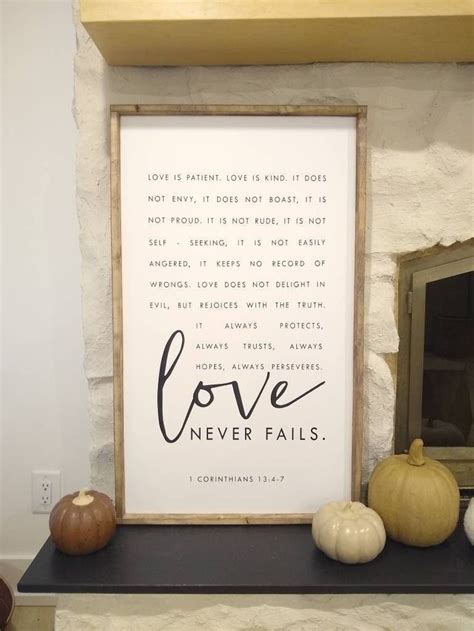 1 Corinthians 13 Sign Love Never Fails Sign Love Is Patient