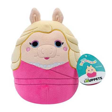 Miss Piggy from The Muppets Squishmallow 8-inch – Mila's Toys