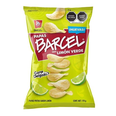Papas Fritas Barcel Limón 170 G Walmart