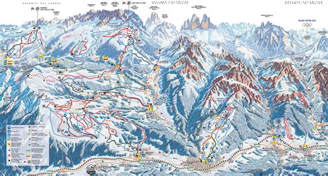 Dolomites Skiing & Snowboarding | Ski Lifts, Terrain, Trail Maps & Lift ...