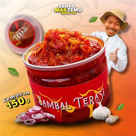 Jual Sambal Terasi Gr Sambel Terasi Sambal Terasi Uleg Sambel