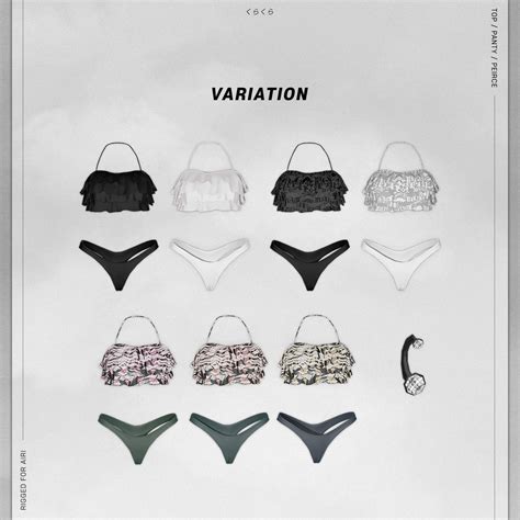 Airi Frill Bikini Booth