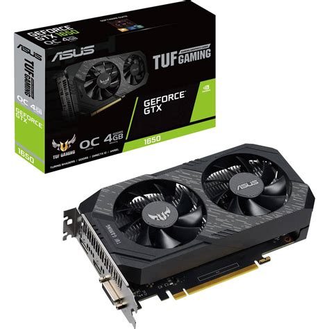 Asus Grafikkarte Nvidia GeForce GTX1650 Gaming Overclocked 4 GB GDDR5 ...