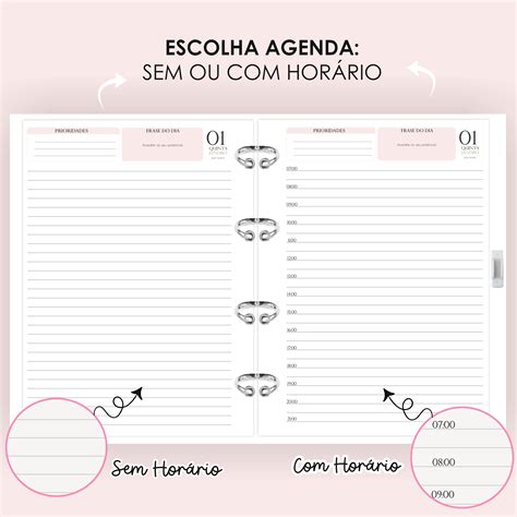 Agenda Para Estudar - Agenda Reposicionável Refil: Focar, estudar , orar e trabalhar ...