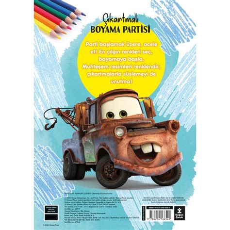 Do An Ocuk Disney Pixar Arabalar Renkler Ld Rd Kitab