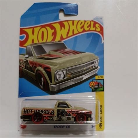 Hot Wheels 67 Chevy C10 Shopee Malaysia