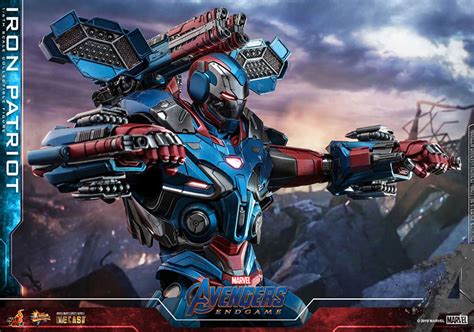 Hot Toys Avengers Endgame Iron Patriot Shfiguarts