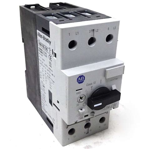 Motor Protection Circuit Breaker 140m F8e C45 Allen Bradley Mpcb 32 45a