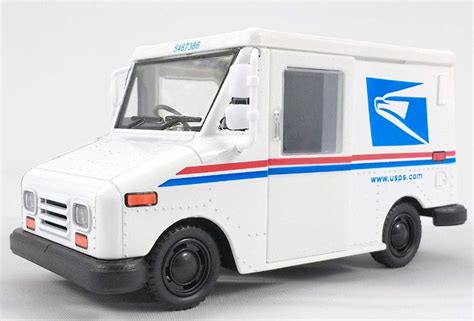 Buy 📬 United States Postal Mail Truck USPS 1987 Grumman LLV 1:36 Scale ...