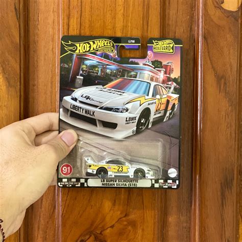 PUTIH Hot Wheels Premium LBWK Nissan Silvia S15 White Shopee Malaysia
