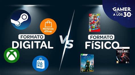 Formato físico vs digital El futuro del Gaming YouTube