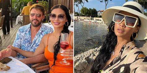 8 Beautiful Photos Of Indah Kalalo Wearing A Bikini Two Piece Showing Off Body Goals In France