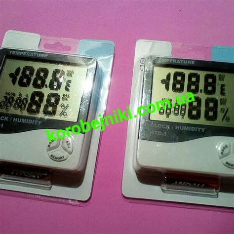 Термометр Влагомер Гигрометр Метеостанция для инкубатора Харьк... - 100 ...