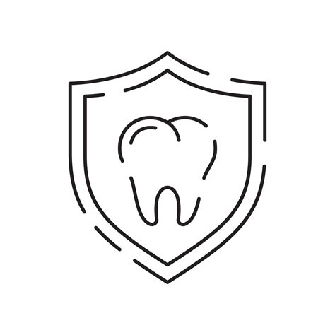 dental o dentista. hospital y médico cuidado Delgado línea icono