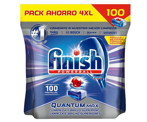 Finish Finsh Quantum Detergente Para Lavavajillas Quantum Uds G