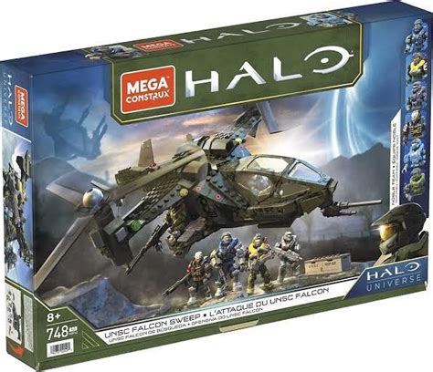 Halo Mega Construx Unsc Falcon De B Squeda Equipo Noble Env O Gratis