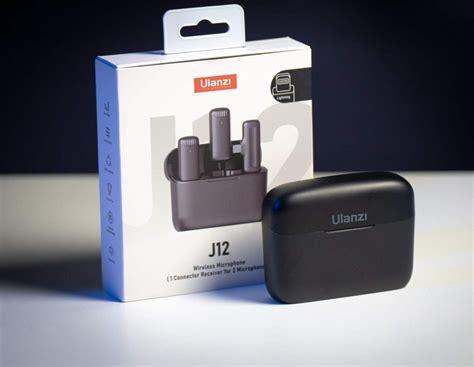 Ulanzi J12 Dual Wireless Microphone For iPhone With Charging Case ...