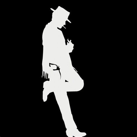 Clint Eastwood Silhouette Art Drawings Clint Eastwood Movies