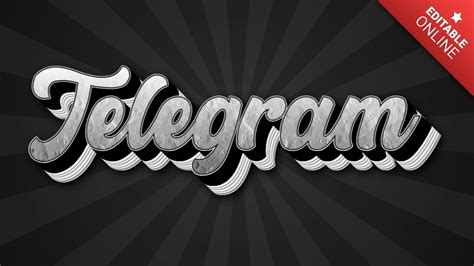 Telegram Generador De Efectos De Texto