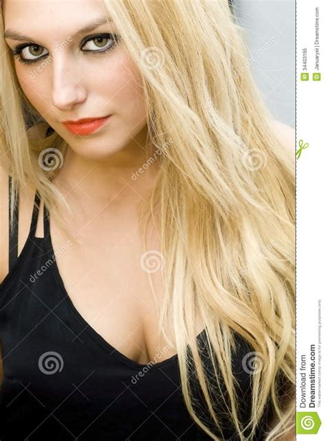 Blonde Maravilloso Imagen De Archivo Imagen De Muchacha