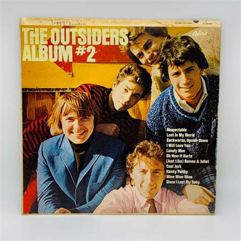 The Outsiders album 2 Vintage 12 Vinyl LP - Etsy