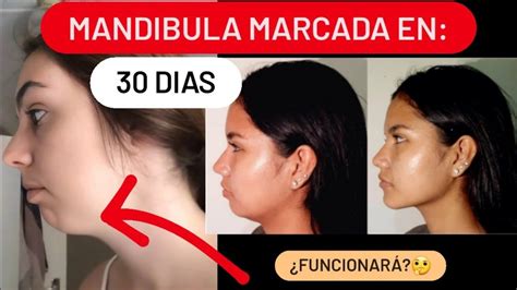 MARCA MANDIBULA En 30 DIAS Con Este Ejercicio RAPIDO Funcionara En