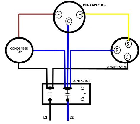 Capacitor Start Capacitor Run Wiring Diagram