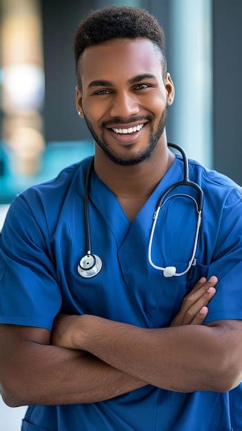 Premium Photo | Male nurse