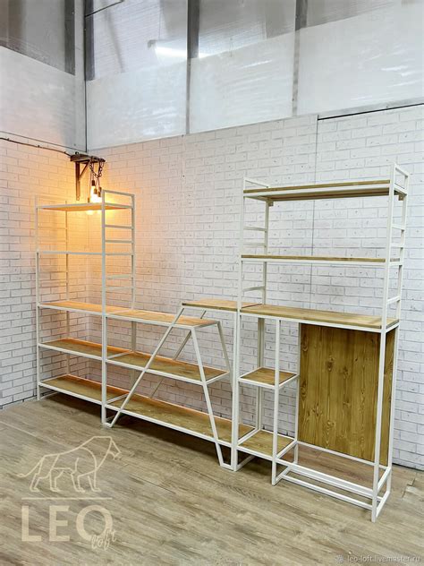 Стеллаж в гостиную LF-565 купить в интернет-магазине Ярмарка Мастеров ...