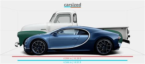 Dimensions Bugatti Chiron Vs Chevrolet