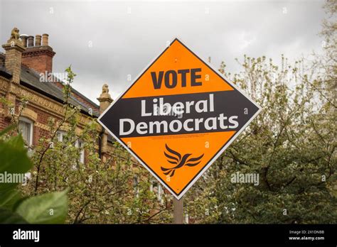 Vote Liberal Democrat Local Election Party Political Banners And