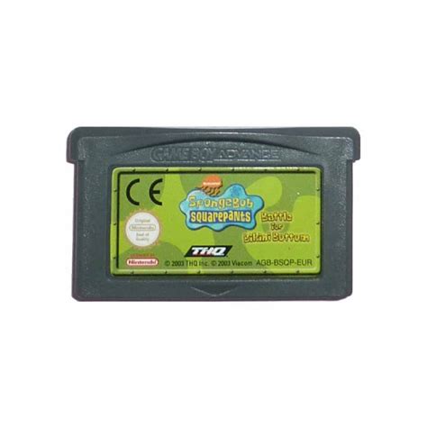 Bob Esponja Battle For Bikini Bottom GBA SP