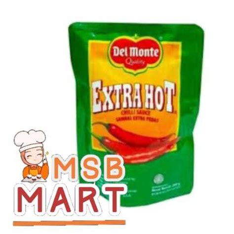 Jual DELMONTE EXTRA HOT POUCH KG DELMONTE SAUS PEDAS KG Shopee Indonesia