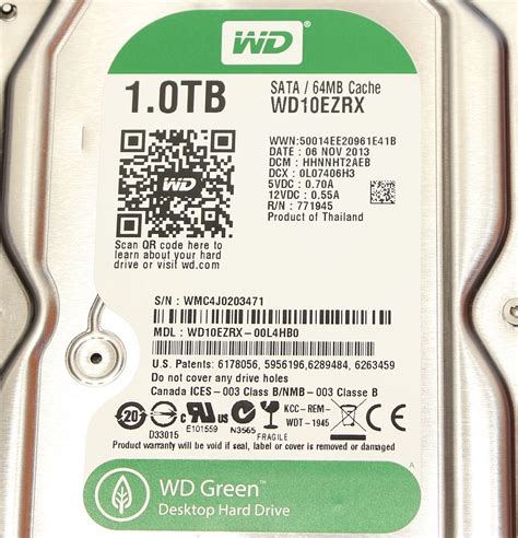 Yahoo Western Digital Green Wd Ezrx Tb Rpm Sa