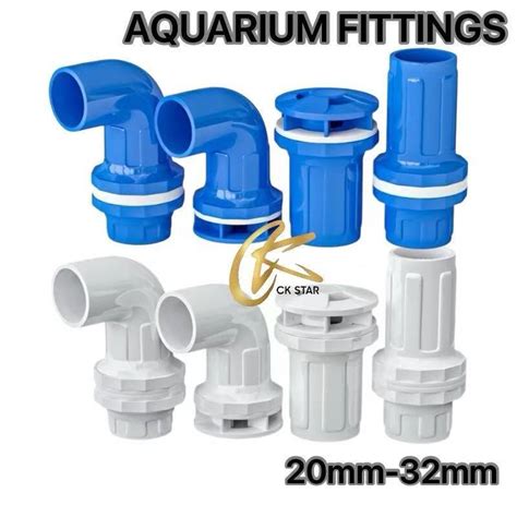 Pvc Overflow Drain Connector Aquarium Fittings Fish Tank Water