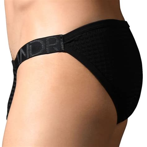 Andrew Christian Almost Naked Martel Mesh Briefs Black Inderwear