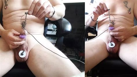 E Stim Sound Cock Electro Urethra With Replay Slow Motion Cum Ejac Gay