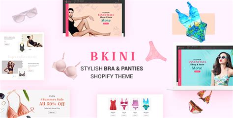Bkini Lingerie Shop Bikini Shopify Theme By BuddhaThemes ThemeForest