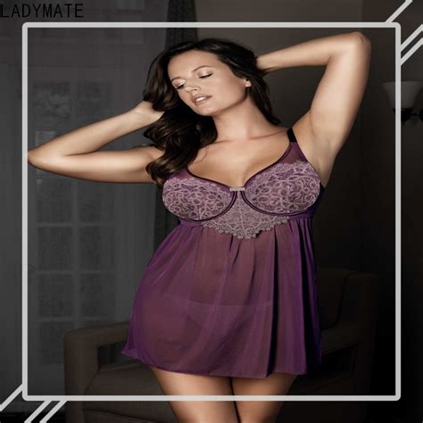 Plus Size Lace Babydoll Lingerie Factory For Girl LADYMATE