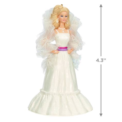 2023 Crystal Barbie Hallmark Keepsake Ornament Hooked On Hallmark