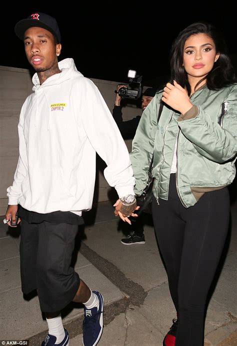 Kylie Jenner Dons Nude Ensemble With Plaited Pigtails In Instagram Photo Daily Mail Online