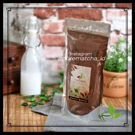 Jual Hot Sale Coklat Bubuk Cocoa Powder Pure Murni Tanpa Campuran Gr Terjamin Shopee
