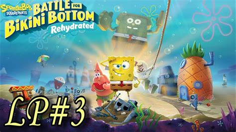 ч3 Прохождение игры SpongeBob Battle For Bikini Bottom Приключения в Бикини Боттом YouTube